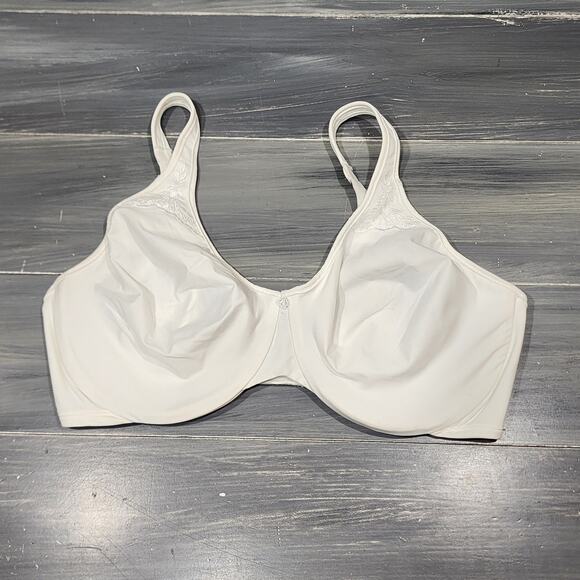Bali Minimizer Underwire Bra 38DD Passion for Comfort Seamless 3385 White - Picture 1 of 8